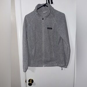 Columbia Benton Springs Full Zip Fleece Jacket grey small